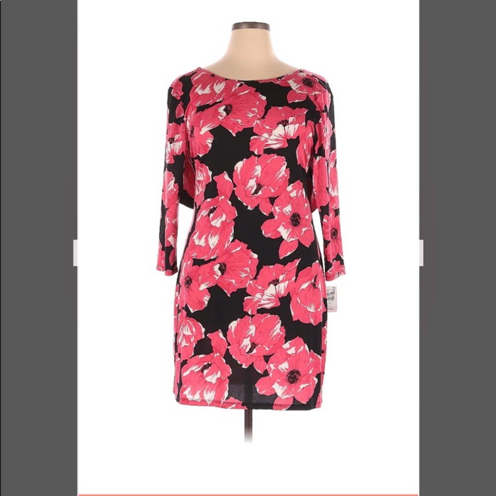 Trina Turk XL Sheath Dress,Cutout back w/ties, Cutout reverses front or back NWT